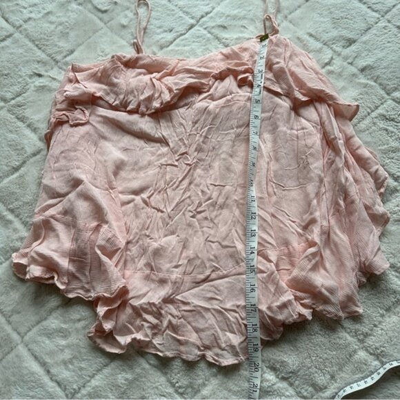 Free People | Cascades Ruffle Romantic Sleeveless Camisole | Size Extra Small - Picture 8 of 8